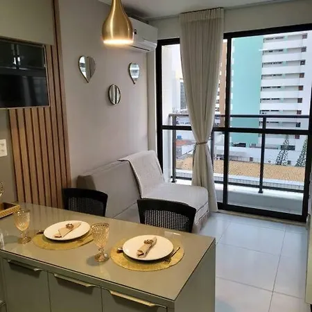 Flat Lindo Apt 502 Proximo A Praia De Tambau E Cabo Branco João Pessoa Exterior foto